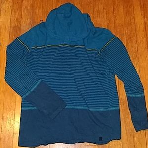 Always push forward. Long sleeve with hood m/m